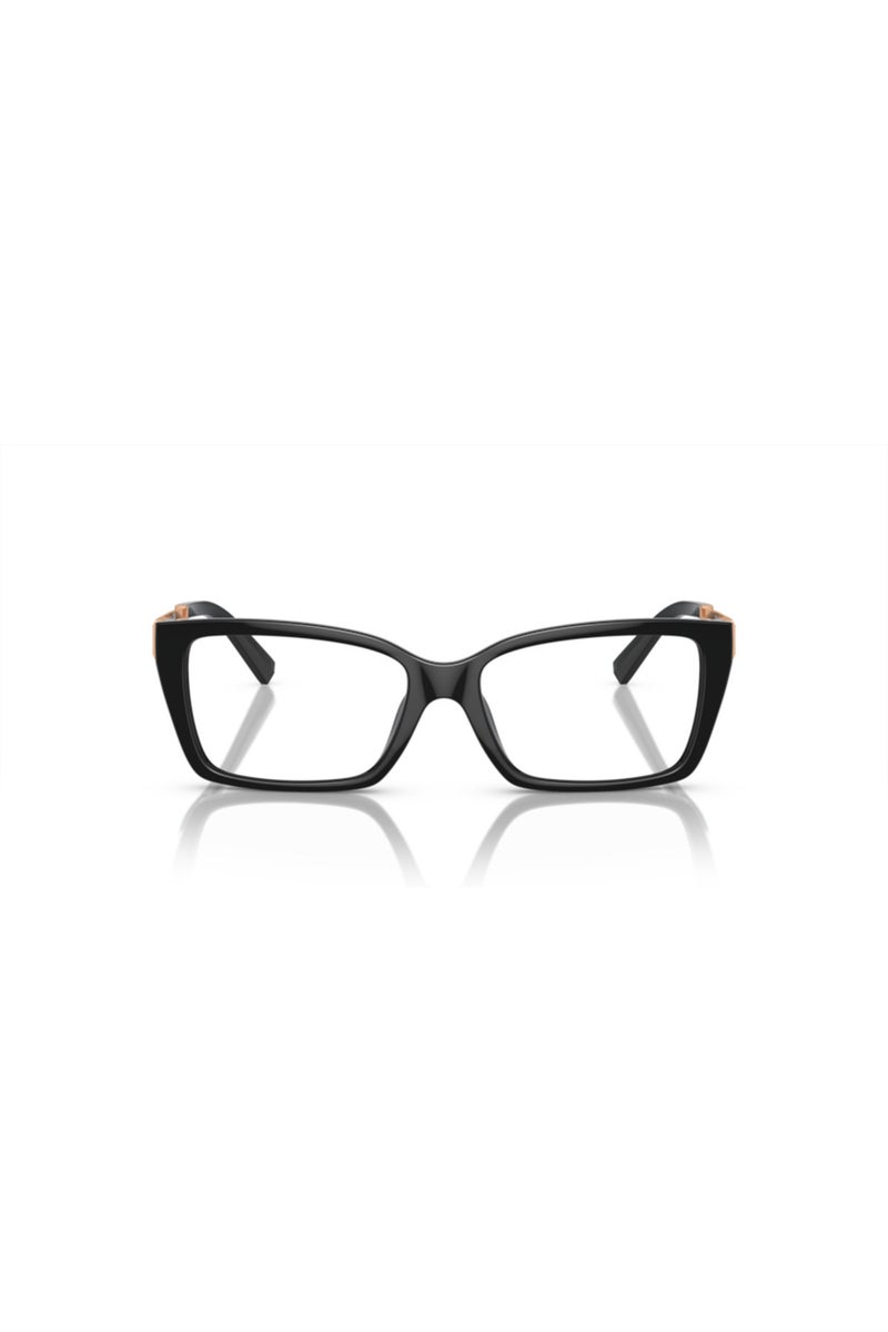 Tiffany Rectangular Eyeglasses for Women - Black - Image 4